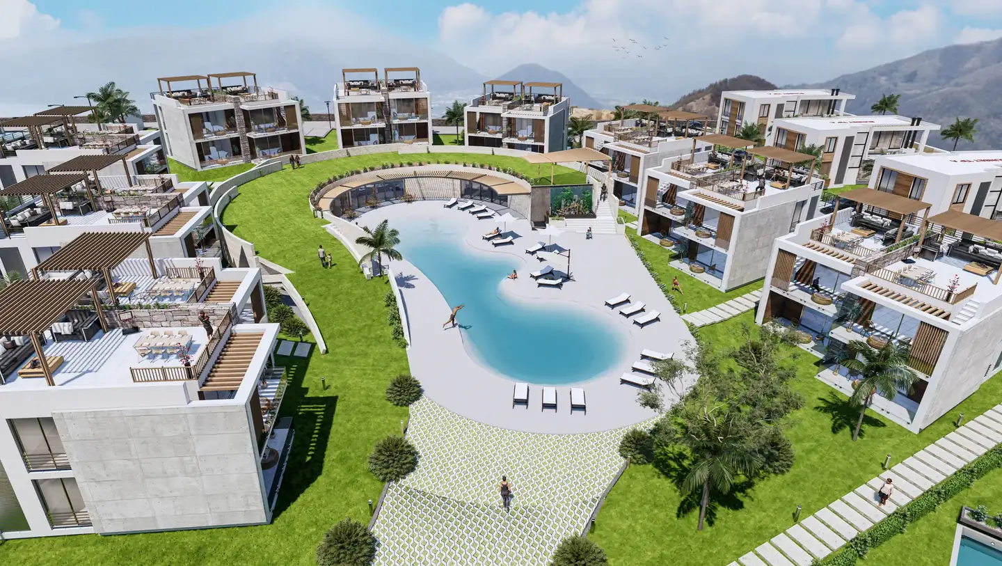 Sunset Bay villaları