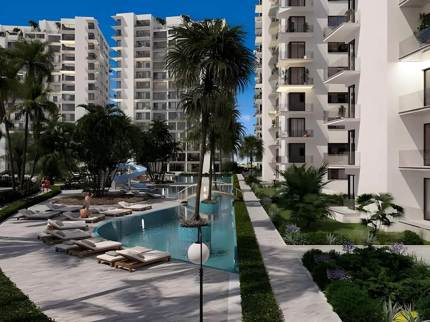 CC Towers İskele havuz