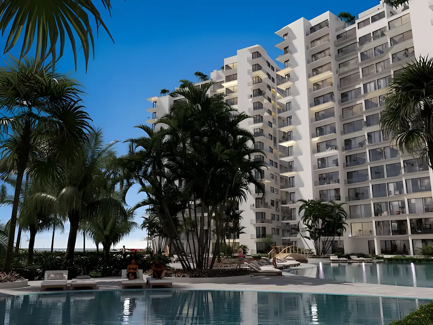 CC Towers İskele bahçe