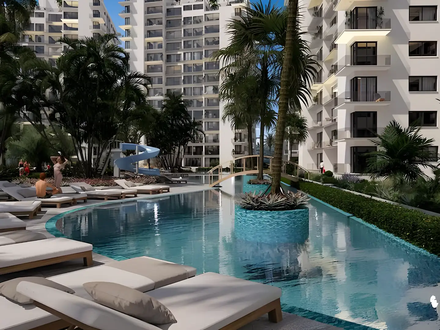 CC Towers İskele peyzaj