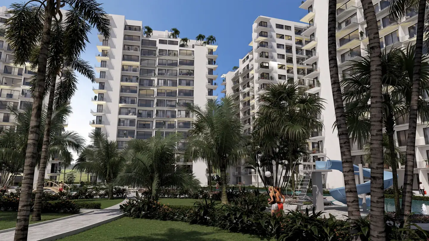 CC Towers İskele havuz başı